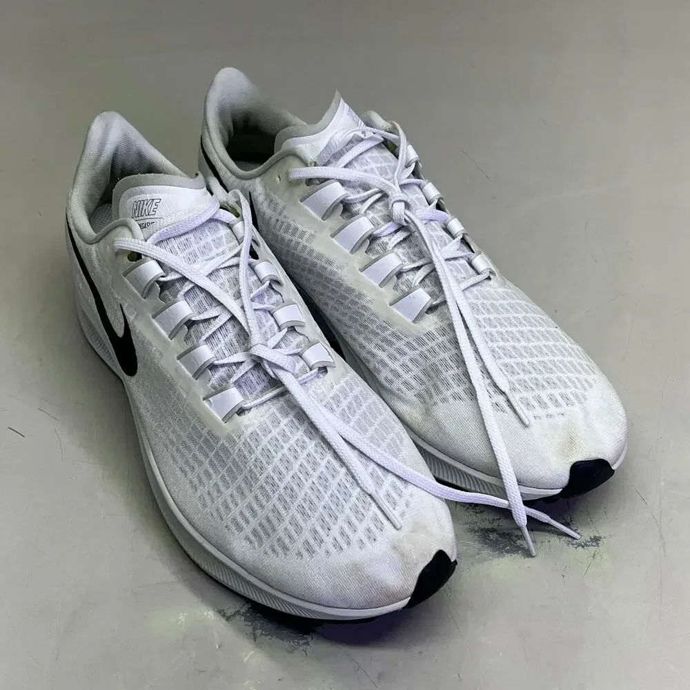 NIKE Zoom Pegasus 37 Sneaker Men's Sz 14 White (Pre-Owned)